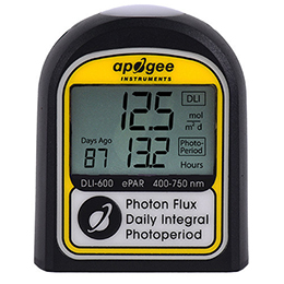DLI-600：ePAR、日光積分和光周期計（ePAR，400-750 nm）